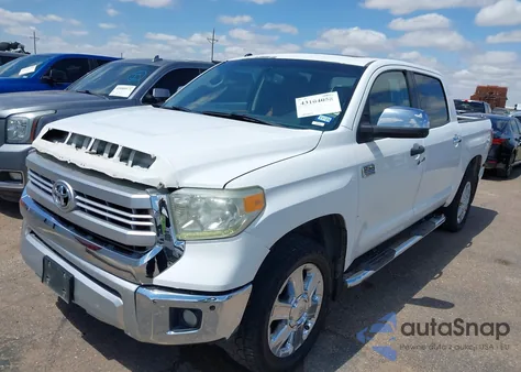 2014 Toyota Tundra 1794 5.7L V8 z USA, uszkodzony, nr VIN 5TFAW5F11EX353880